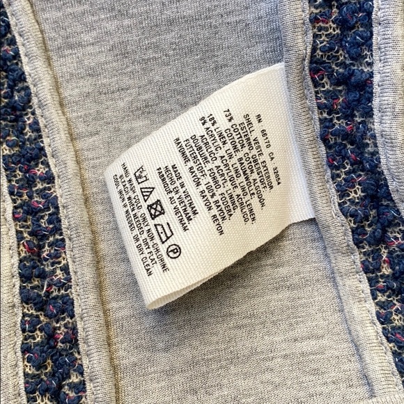 Isani Massey Blue Tweed Jacket from Anthropologie - Picture 5 of 7